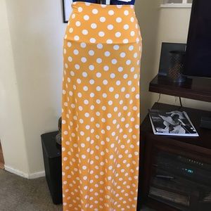 Long knit skirt. Very cute casual comfortable.